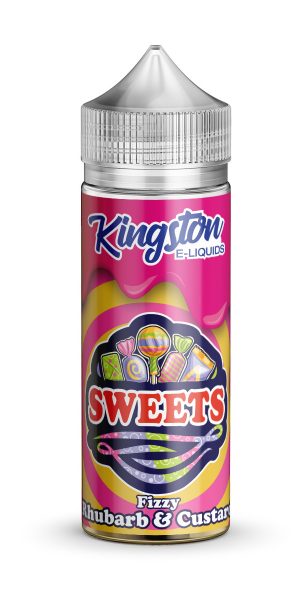 Kingston Sweets - Fizzy Rhubarb & Custard - 120ml