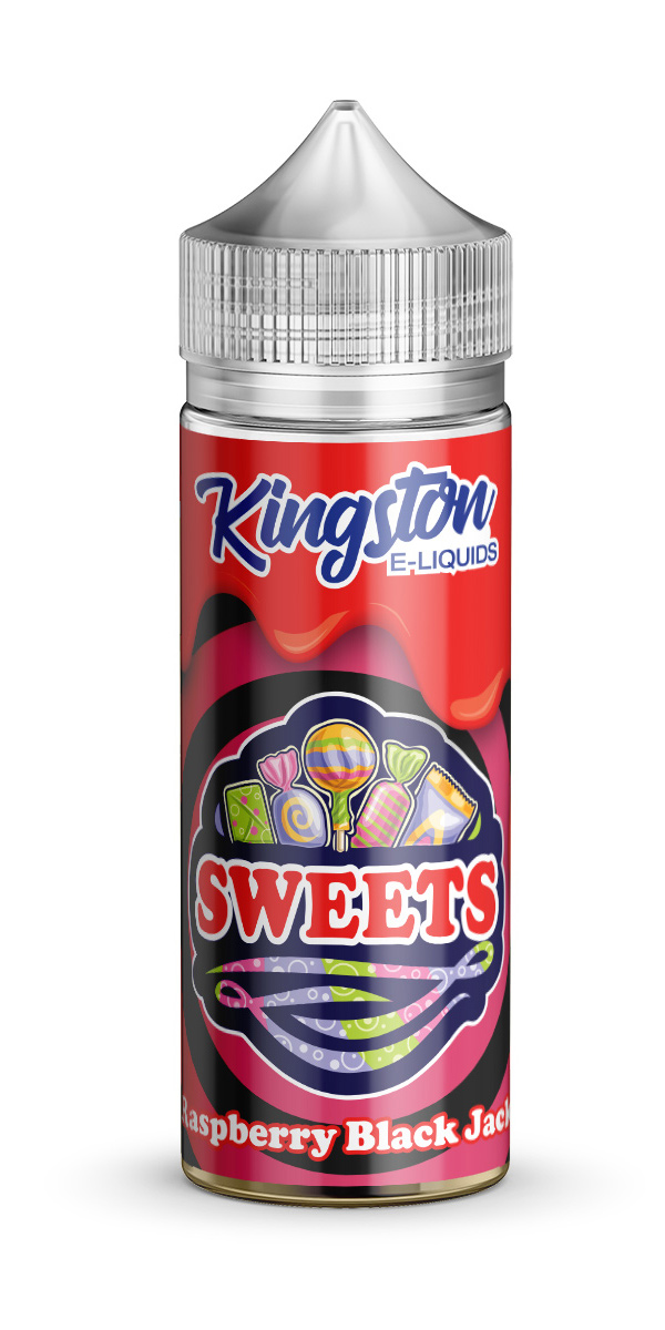 Kingston Sweets - Raspberry Black Jack - 120ml