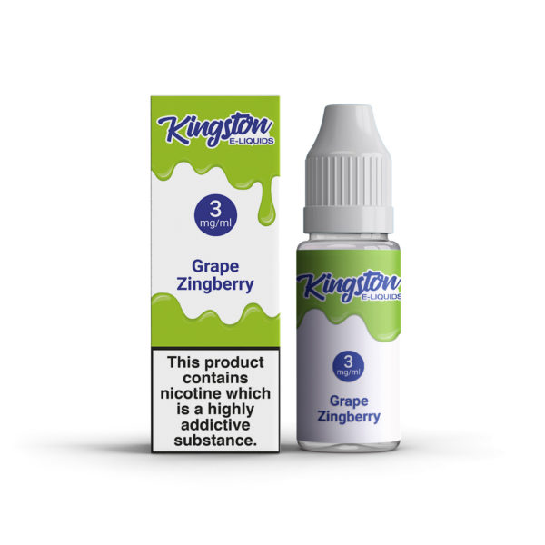 Kingston 50/50 10ml Grape Zingberry